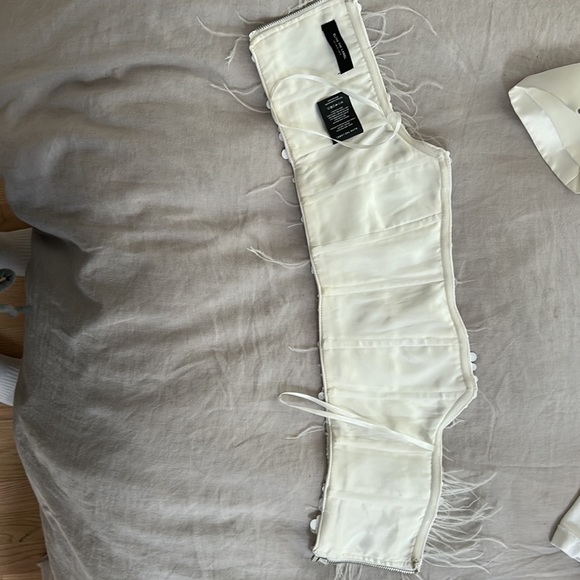 🪩Feather & Sparkle Matching Set 🪩Eliya the Label Size XS (skirt & top) 🪩👰🏼 - Picture 11 of 12